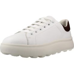 Buty GEOX D SPHERICA EC4 1 Biały. Białe obuwie trekkingowe damskie Geox, ze skóry, bez zapięcia. Za 449.99 zł.