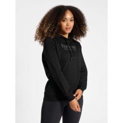 Sweat bluza z kapturem dla kobiet Hummel Booster. Czarne bluzy damskie Hummel, na zimę, xs, bez wzorów, z bawełny, z kapturem. Za 255.00 zł.