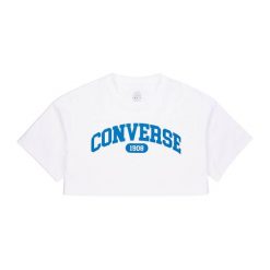 Top damski Converse Sporty Cropped. Białe koszulki sportowe damskie Converse, m, bez wzorów, bez ramiączek. Za 149.99 zł.