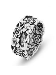 Nomad Srebrny pierścionek rozmiar: 60. Szare pierścionki damskie Nomad, srebrne. Za 200.45 zł.