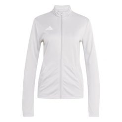Bluza damska adidas Entrada Track. Białe bluzy damskie Adidas, bez wzorów, bez kaptura. Za 121.99 zł.
