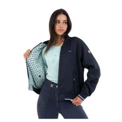 Kurtka damska odwracalna ANKY. Niebieskie kurtki damskie ANKY, bez wzorów, bez kaptura. W wyprzedaży za 643.80 zł.