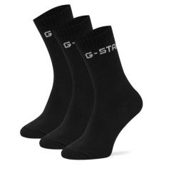 Skarpety długie G-Star. Czarne skarpetki damskie G-Star, bez wzorów. Za 49.99 zł.