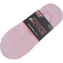 Skarpetki sportowe damskie 5pk Microfiber Liner Socks. Czerwone skarpetki damskie Skechers, bez wzorów, z elastanu. Za 79.99 zł.