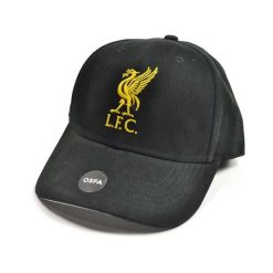 Czapka z daszkiem Liverpool FC - oficjalna licencjonowana. Czarne czapki z daszkiem damskie 47 Brand, bez wzorów. Za 99.00 zł.