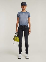 G-Star Dżinsy " Midge Cody" - Skinny fit - w kolorze czarnym rozmiar: W28/L30. Czarne jeansy damskie G-Star. Za 230.00 zł.