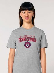 American Universities Koszulka "University of Pennsylvania" w kolorze szarym rozmiar: XL. Szare bluzki damskie American Universities, xl, bez wzorów, z bawełny, bez kołnierzyka, bez ramiączek. Za 70.24 zł.