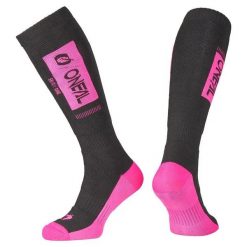 Skarpety narciarskie snowboardowe unisex O'neal Pro Sock. Czarne skarpetki damskie O'NEAL, bez wzorów, z elastanu. Za 69.00 zł.