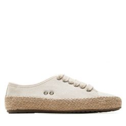 Espadryle EMU Australia. Brązowe espadryle damskie EMU Australia, bez wzorów, bez obcasa. Za 339.99 zł.