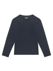EA7 Emporio Armani Bluzka 7B000021 AF10378 UB102 Granatowy Regular Fit. Niebieskie t-shirty i koszulki chłopięce EA7 Emporio Armani, bez wzorów, z bawełny, bez kołnierzyka, bez ramiączek. Za 204.99 zł.
