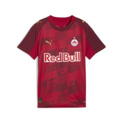 Młodzieżowa trzecia koszulka FC Red Bull Salzburg 25/26 PUMA. Brązowa koszulki damskie Puma, m, bez wzorów, bez kołnierzyka, bez ramiączek. Za 339.00 zł.