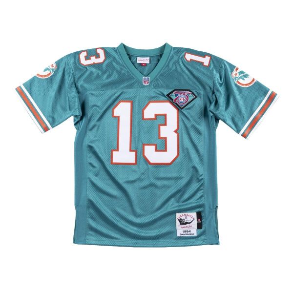 Koszulka Nfl Miami Dolphins Dan Marino. Niebieskie koszulki damskie Mitchell & Ness, bez wzorów, bez kołnierzyka, bez ramiączek. Za 1,187.00 zł.