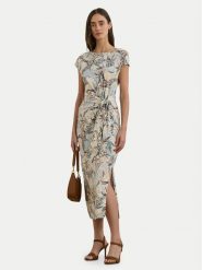 LAUREN RALPH LAUREN Sukienka codzienna 250964087001 Kolorowy Slim Fit. Sukienki damskie Lauren Ralph Lauren, bez wzorów, z bawełny, bez ramiączek. Za 819.99 zł.