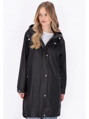 Schmuddelwedda Płaszcz przeciwdeszczowy w kolorze czarnym rozmiar: XXL. Czarne płaszcze damskie Schmuddelwedda, xxl, bez wzorów, bez kaptura. Za 217.99 zł.