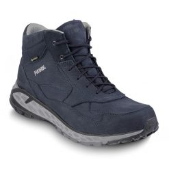 Buty trekkingowe damskie Meindl Helsinki Lady GTX. Niebieskie obuwie trekkingowe damskie MEINDL, bez zapięcia. Za 799.99 zł.