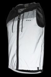 WOWOW kurtka odblaskowa Cross Hill unisex, kaptur na kask, L. Szare kurtki damskie WOWOW, l, bez wzorów, z kapturem. Za 280.95 zł.