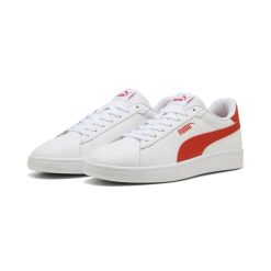 Sneakersy Smash 3.0 L PUMA. Białe obuwie sportowe damskie Puma, bez zapięcia, tenisowe. Za 269.00 zł.
