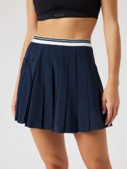 Bjorn_borg ACE PLEATED SKIRT plisowana spódnica z materiałów z recyklingu –. Niebieskie spódnice damskie Björn Borg, na co dzień, m, bez wzorów, z materiału, sportowe. Za 346.00 zł.