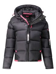 Canadian Peak Kurtka zimowa "Calixeak" w kolorze czarnym rozmiar: XXL. Czarne kurtki damskie Canadian Peak, na zimę, xxl, bez wzorów, z puchu, bez kaptura. Za 291.51 zł.