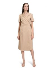 BETTY & CO Sukienka w kolorze beżowym rozmiar: 40. Brązowe sukienki damskie Betty & Co, bez wzorów, z tkaniny, bez ramiączek. Za 166.10 zł.