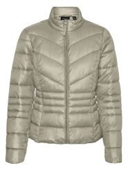 Vero Moda Kurtka pikowana w kolorze beżowym rozmiar: M. Brązowe kurtki damskie Vero Moda, m, bez wzorów, bez kaptura. Za 79.03 zł.