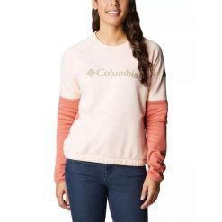 Bluza dresowa turystyczna damska Columbia Windgates Crew. Czerwone bluzy damskie Columbia, l, bez wzorów, z dresówki, bez kaptura. W wyprzedaży za 279.00 zł.