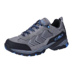 Buty trekkingowe CMP Melnick WP Low. Szare obuwie trekkingowe damskie CMP, z materiału, bez zapięcia. Za 386.50 zł.