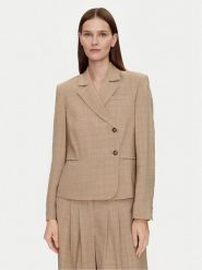 Herskind Marynarka Pli 5123110 Beżowy Regular Fit. Brązowe marynarki i żakiety damskie Herskind, bez wzorów, z wiskozy. Za 1,819.00 zł.