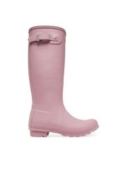 Hunter Kalosze WFT1000RMA Różowy. Czerwone kalosze damskie Hunter, bez wzorów, z tworzywa sztucznego. Za 309.99 zł.