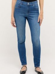 Angels Dżinsy - Kształt Skinny Kobiety niebieski jednolity, 36-30. Niebieskie jeansy damskie Angels. Za 499.95 zł.