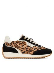 TWINSET Sneakersy 252TCP028 Brązowy. Brązowe obuwie sportowe damskie Twinset, ze skóry, bez zapięcia. Za 929.99 zł.
