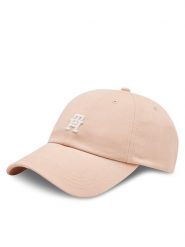 Tommy Hilfiger Czapka z daszkiem Utility Soft Cap AW0AW16363 Różowy. Czerwone czapki z daszkiem damskie Tommy Hilfiger, bez wzorów, z materiału. Za 119.99 zł.