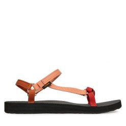 Sandały Teva. Białe sandały damskie Teva, bez wzorów, bez obcasa, na płaskiej podeszwie, bez zapięcia. Za 299.99 zł.