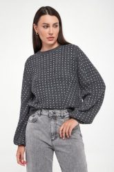 Sweter damski z wełną Molo MARELLA SPORT. Swetry klasyczne damskie Marella Sport, s, z wełny, bez kołnierzyka. W wyprzedaży za 677.40 zł.