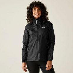 Kurtka trekkingowa damska Corinne IV przeciwdeszczowa. Brązowe kurtki sportowe damskie Regatta, s, bez wzorów, z softshellu, bez kaptura. W wyprzedaży za 189.99 zł.