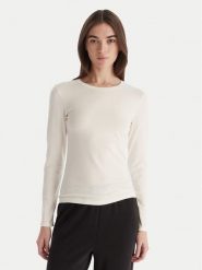 Hunkemöller Bluzka Soft 302728 Biały Slim Fit. Białe bluzki damskie Hunkemöller, xs, bez wzorów, z bawełny, bez kołnierzyka, bez ramiączek. Za 69.99 zł.