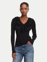 Marella Bluzka Operoso 2623366044 Czarny Slim Fit. Czarne bluzki damskie Marella, s, bez wzorów, z lyocellu, bez kołnierzyka, bez ramiączek. Za 799.99 zł.