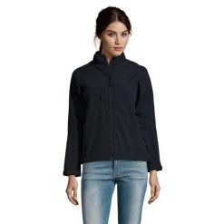 Kurtka Damska Roxy Soft Shell. Niebieskie kurtki damskie SOL'S, l, bez wzorów, bez kaptura. Za 217.99 zł.