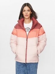 Columbia Kurtka zimowa Puffect™ Color Blocked Jacket Czerwony Regular Fit. Czerwone kurtki damskie Columbia, na zimę, xs, bez wzorów, z syntetyku, bez kaptura. Za 469.99 zł.
