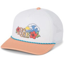 Czapka Trucker Dakine. Białe czapki z daszkiem damskie Dakine, bez wzorów. Za 197.00 zł.