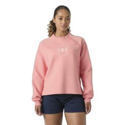 Bluza damska Helly Hansen Capri. Czerwone bluzy damskie Helly Hansen, bez wzorów, bez kaptura. Za 383.00 zł.