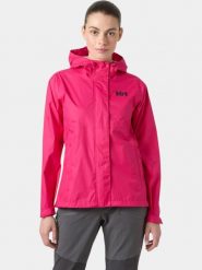 Płaszcz Przeciwdeszczowy Damski Helly Hansen W Loke. Czerwone płaszcze damskie Helly Hansen, m, bez wzorów, z materiału, bez kaptura. Za 559.00 zł.