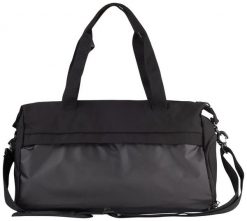 Clique 2.0 Duffle torba sportowa wentylowana – 34L – Black. Czarne torby sportowe CLIQUE, bez wzorów, z poliesteru. Za 185.86 zł.