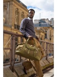 Victor & Hugo Paris Torba podróżna "Charly" w kolorze zielonym - 55 x 37 x 28 cm rozmiar: onesize. Zielone torby podróżne Victor & Hugo Paris, bez wzorów, z materiału. Za 347.99 zł.