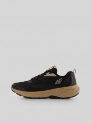 4F Niskie buty trailowe VECTRUN z membraną damskie - czarne 37. Czarne obuwie trekkingowe damskie 4F, z materiału, bez zapięcia. Za 399.99 zł.