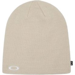 Czapka z cienkiej dzianiny Oakley. Brązowe czapki damskie Oakley, bez wzorów, z dzianiny. Za 116.00 zł.