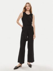 ONLY Kombinezon Caro 15311014 Czarny Regular Fit. Czarne sukienki damskie Only, bez wzorów, z wiskozy, bez ramiączek. Za 139.99 zł.