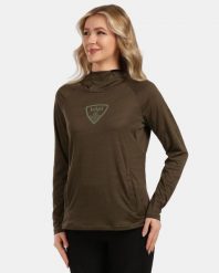 Damska bluza fitness Kilpi AILEEN-W. Zielone bluzy damskie Kilpi, bez wzorów, bez kaptura. Za 292.95 zł.
