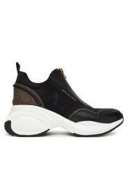 MICHAEL Michael Kors Sneakersy Zuma Mixed-Media Trainer 43F5ZUFP1L Czarny. Czarne obuwie sportowe damskie MICHAEL Michael Kors, z materiału, bez zapięcia. Za 699.99 zł.