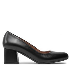 Czółenka R.Polański. Czarne czółenka damskie R.Polański, bez wzorów, bez obcasa. Za 259.99 zł.